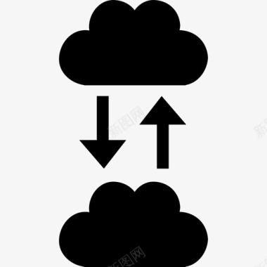 云交换界面符号箭头数据图标图标