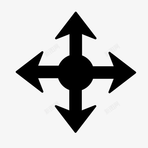 移动箭头移动文本图标svg_新图网 https://ixintu.com shift框 拾取点 放在这里 更改布局 移动 移动文本 箭头