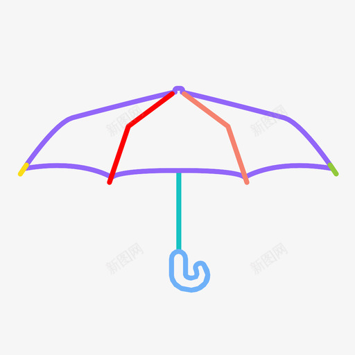 雨伞淋浴遮蔽物图标svg_新图网 https://ixintu.com 保证 天气 淋浴 覆盖物 遮蔽物 防护 降水 雨伞 雨水