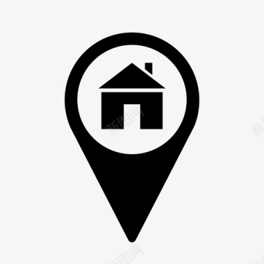 地图标记图标位置房屋图标