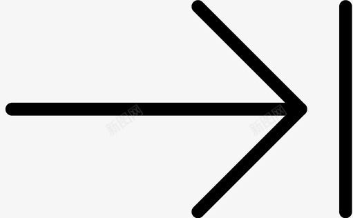 右转弯标志简单标志图标图标