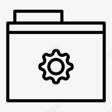 文件夹系统设置图标图标