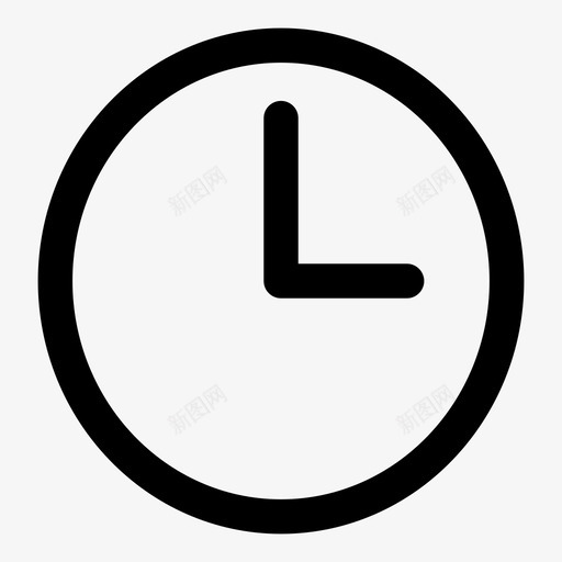 时钟年表钟面图标svg_新图网 https://ixintu.com 中午 小时 年表 手表 时钟 时间 钟面