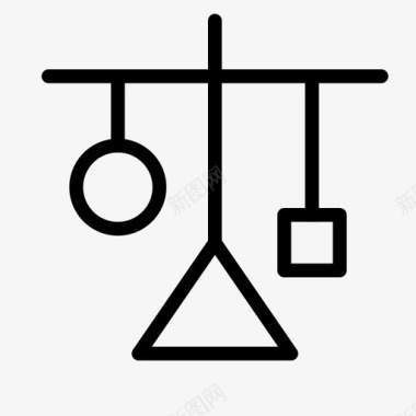 婴儿车整体婴儿床图标图标
