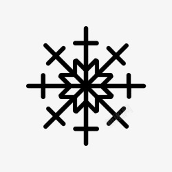 国家品牌计划雪花天气独特图标高清图片