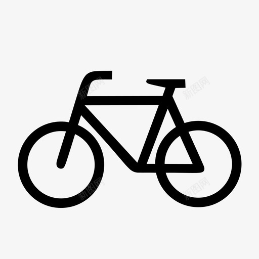自行车踏板娱乐图标svg_新图网 https://ixintu.com 交通 娱乐 旅行 自行车 路标 路标3 踏板 骑乘
