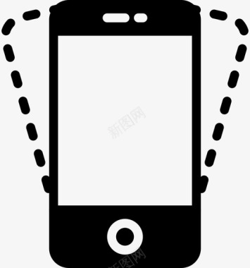 手机震动手机震动智能手机震动图标图标