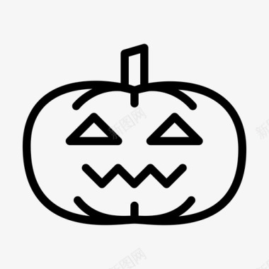 jackolanternjacko灯笼恐怖图标图标