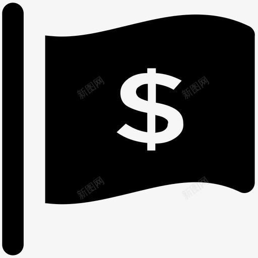 银行标志金融黑体图标svg_新图网 https://ixintu.com 金融黑体图标 银行标志