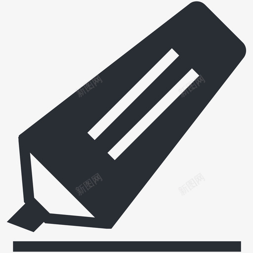荧光笔用户界面和网络图标svg_新图网 https://ixintu.com 用户界面和网络图标 荧光笔
