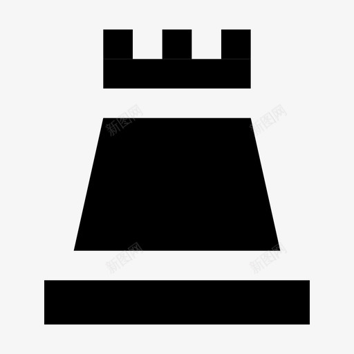 象棋塔电玩材料标图标svg_新图网 https://ixintu.com 电玩材料设计图标 象棋塔