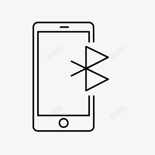 蓝牙连接蓝牙设备音乐图标svg_新图网 https://ixintu.com 数字图标 照片 电话 移动蓝牙 蓝牙设备 蓝牙连接 视频 音乐