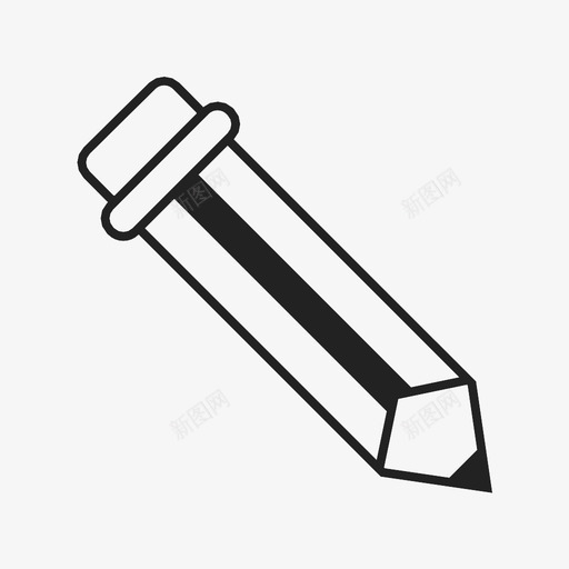 铅笔画画手绘图标svg_新图网 https://ixintu.com 写作 手绘 数学 画画 素描 线条 铅笔