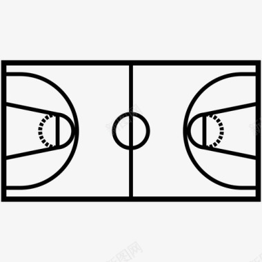 篮球场体育球员图标图标