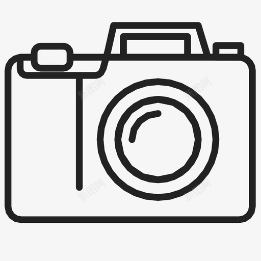 相机刺图标svg_新图网 https://ixintu.com 乐趣 刺 图像 图片 墙 点击 照片 相机 衣架 镜头