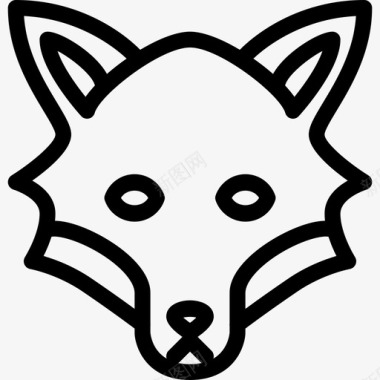 狐狸视觉存储图标图标
