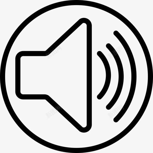 高音量振动符号图标svg_新图网 https://ixintu.com 刺眼 可听 响亮 声音 形状 振动 标志 符号 粉碎图标的基本轮廓 高音量