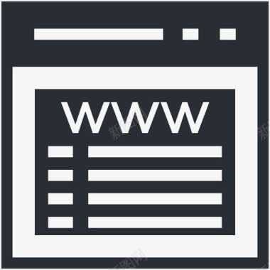 网站用户界面和网络图标图标