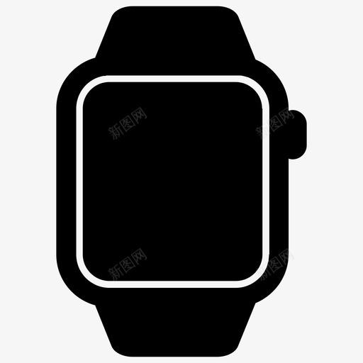 applewatch可穿戴设备计时器图标svg_新图网 https://ixintu.com applewatch ios osx 可穿戴设备 定价过高 时钟 智能手表 计时器