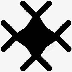 雪花飘逸痕迹雪线冬季雪花轨迹图标高清图片