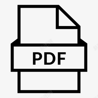 pdf文件阅读器pdf文档图标图标