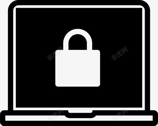 笔记本电脑加密屏障密码图标svg_新图网 https://ixintu.com 保护 安全 安全可靠 密码 密钥 屏障 笔记本电脑加密
