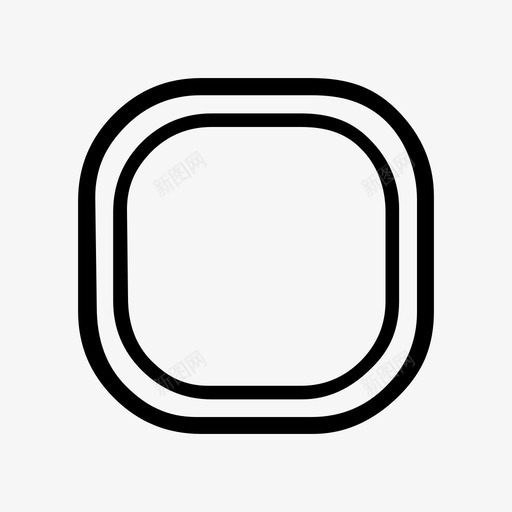 圆形正方形白色形状图标svg_新图网 https://ixintu.com 圆形 圆形正方形 形状 法线 用于 白色 立方体 绘制集2平面 自身 非