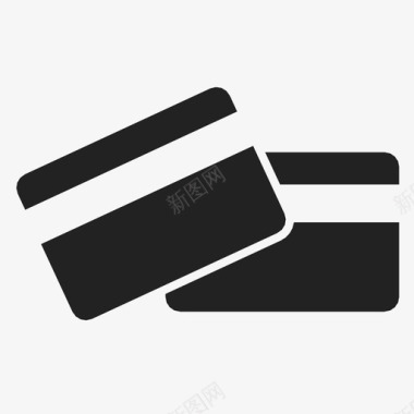 信用卡消费购物图标图标