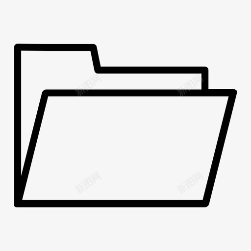 文件夹集合计算机图标svg_新图网 https://ixintu.com 存储 打开 文件 文件夹 文档 组织 结构 计算机 集合