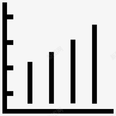 条形图信息图形线图标图标