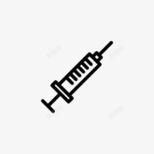 注射器血液医生图标svg_新图网 https://ixintu.com 健康 医生 医疗 外科 梅德卡尔 注射器 纹身 药品 血液