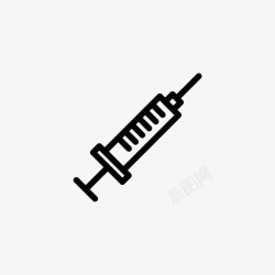 梅德注射器血液医生图标高清图片