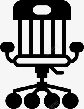 办公椅家用实心图标图标