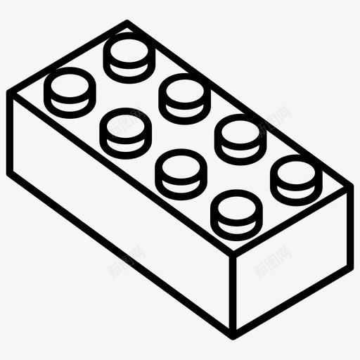 乐高套装塑料图标svg_新图网 https://ixintu.com 乐高 件 塑料 套装 建筑 玩具 砖块 积木 锁