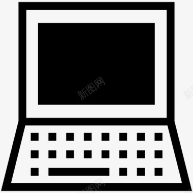 笔记本电脑迷你电脑mac电脑图标图标