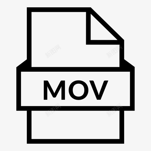 mov文件视频谢谢图标svg_新图网 https://ixintu.com mov文件 ps 多媒体 文件 文件格式 文件格式大纲 文档 电影 移动 纸张 视频 谢谢