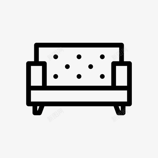 沙发精致沙发好沙发图标svg_新图网 https://ixintu.com 好沙发 家 家具 普通沙发 沙发 漂亮沙发 生活方式 精致沙发 舒适 野生动物