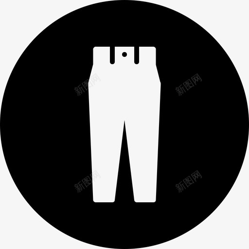 裤子衣服和鞋子图标svg_新图网 https://ixintu.com 衣服和鞋子 裤子