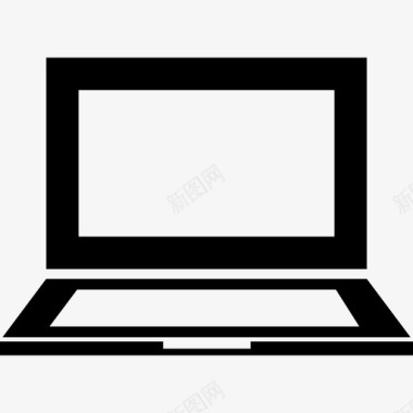 笔记本电脑打开工具电脑现代屏幕图标图标
