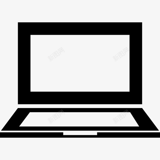 笔记本电脑打开工具电脑现代屏幕图标svg_新图网 https://ixintu.com 现代屏幕 电脑 笔记本电脑打开工具