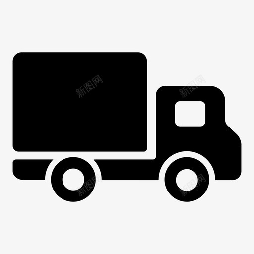 送货卡车车轮车辆图标svg_新图网 https://ixintu.com 卡车 搬运 混合1 物流配送 车轮 车辆 运输 送货卡车