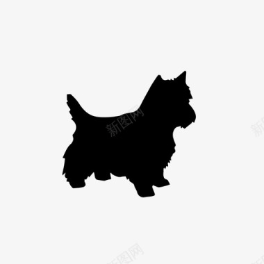 猎犬犬种图标图标