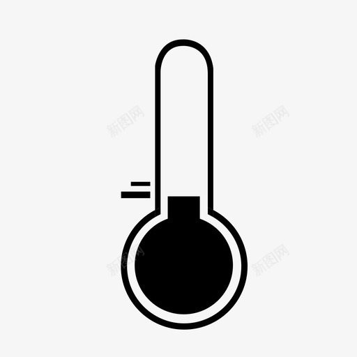 低温冷冻测量图标svg_新图网 https://ixintu.com 仪表 低温 冷冻 水银 测量 温度计