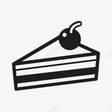 蛋糕餐厅派图标图标
