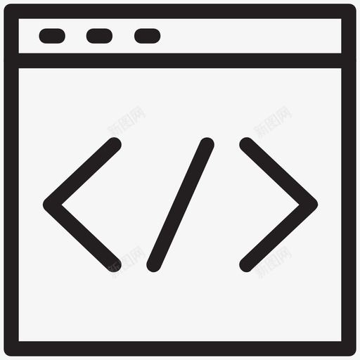 html编码搜索引擎优化和营销图标svg_新图网 https://ixintu.com html编码 搜索引擎优化和营销图标