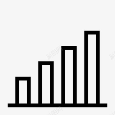 条形图统计报表图标图标