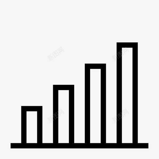 条形图统计报表图标svg_新图网 https://ixintu.com 业务 分析 报表 数字 数据 数量 条形图 统计 角度业务 金额