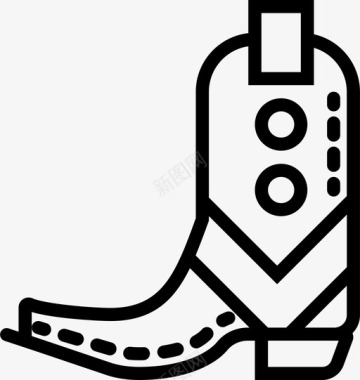 陆军联盟靴西部保护图标图标