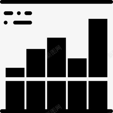 条形图线条信息图标图标