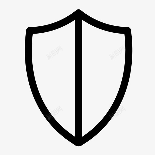 盾牌武器安全图标svg_新图网 https://ixintu.com 中世纪工具 保护 保护盾 守卫 安全 武器 盾牌 防御 骑士